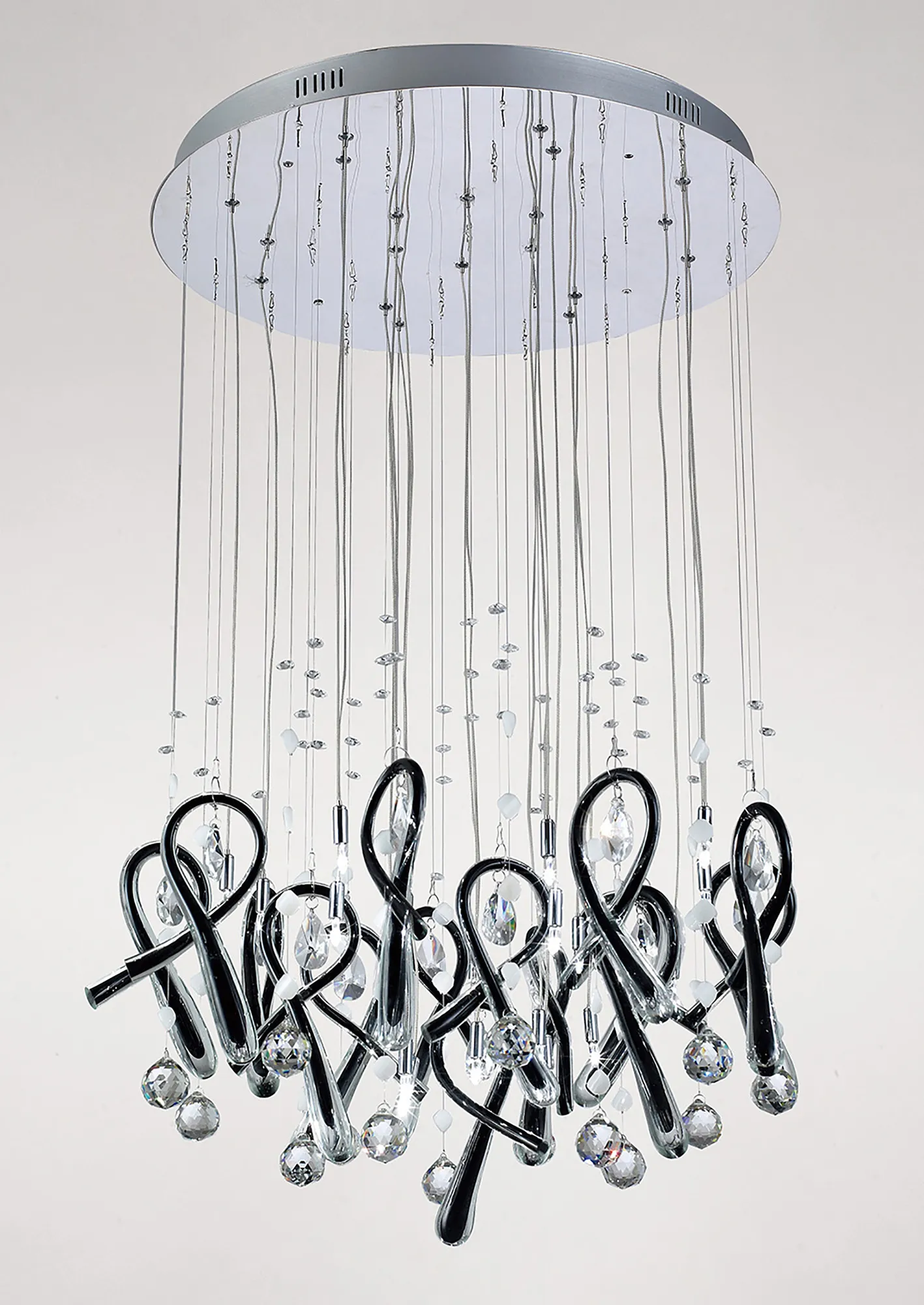 Class Crystal Ceiling Lights Diyas Statement Crystal Fittings